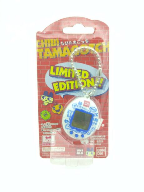 Tamagotchi Original Chibi Mini White w/blue Boxed Bandai Japan 2