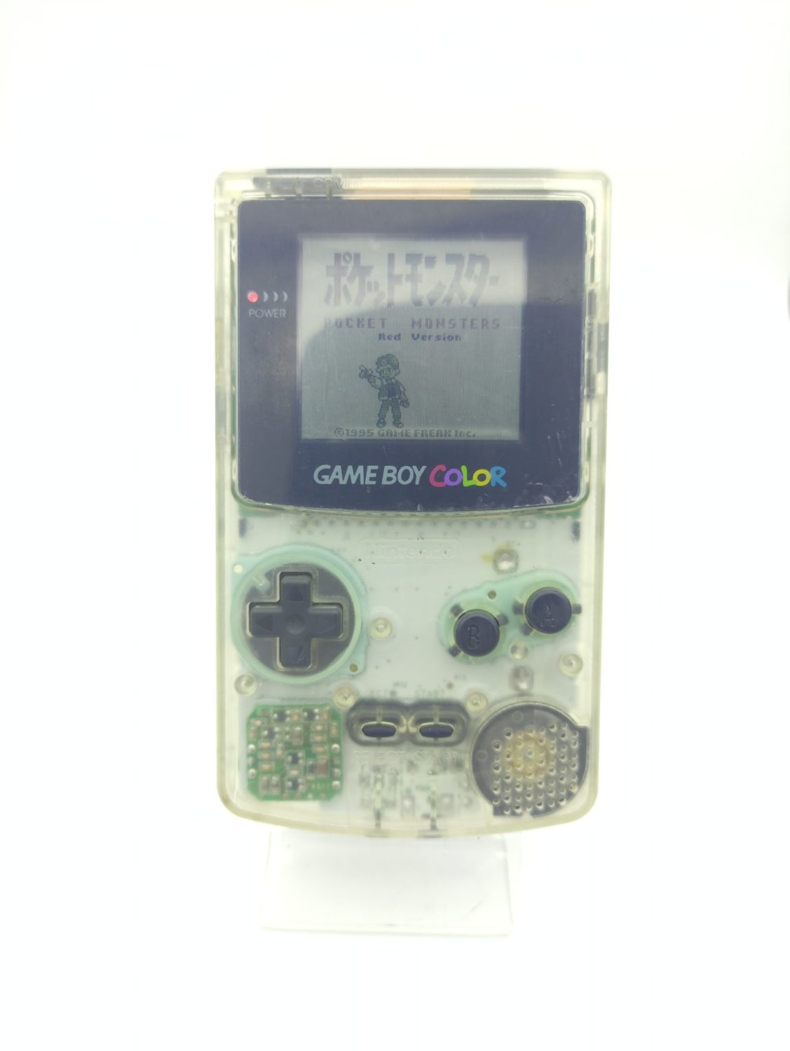 Console Nintendo Gameboy Color GBC Clear white JAPAN