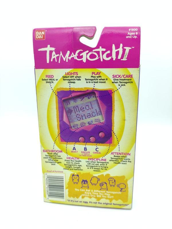 Tamagotchi Original P1/P2 Yellow w/ orange Bandai 1997 English Boutique-Tamagotchis 3