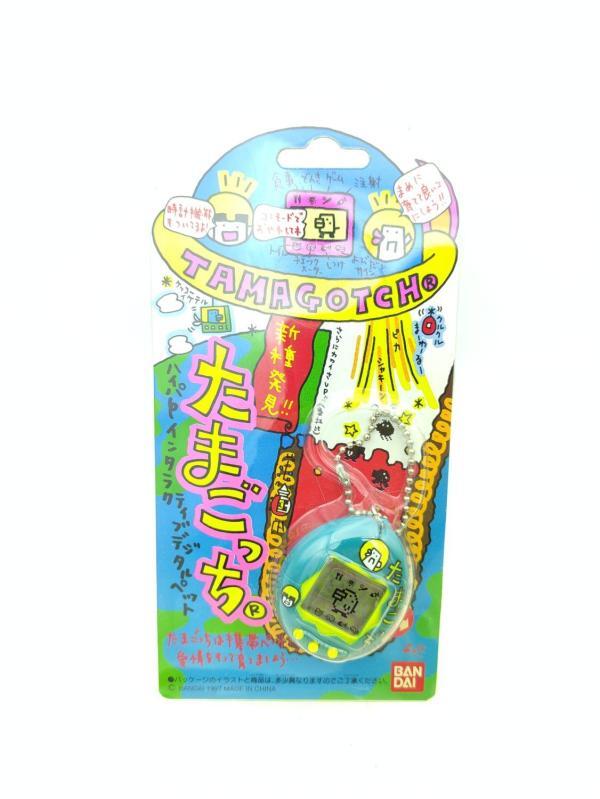 Tamagotchi Original P1/P2 Teal w/ yellow Bandai Japan 1997 Boutique-Tamagotchis 2