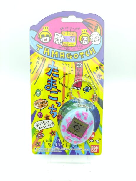Tamagotchi Original P1/P2 Blue w/ pink Bandai 1997 2