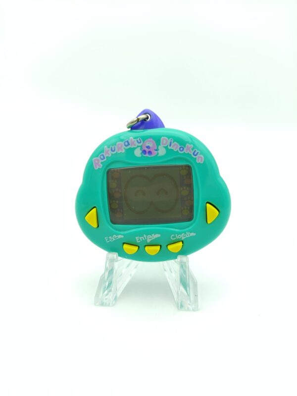 RakuRaku Dinokun Dinkie Dino White Pocket Game Virtual Pet Green Japan Boutique-Tamagotchis 2