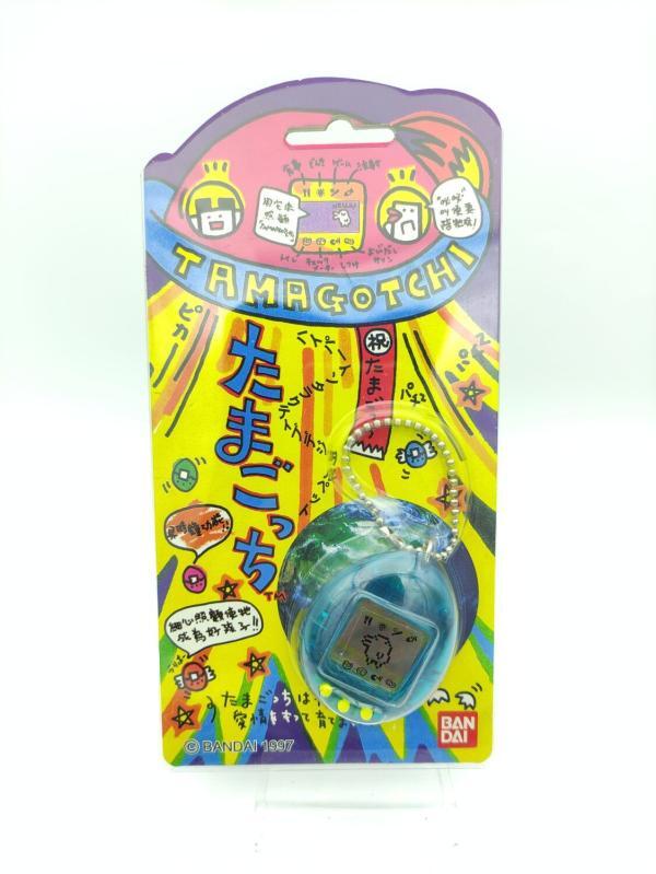 Tamagotchi Original P1/P2 Clear blue Bandai 1997 english Boutique-Tamagotchis 2