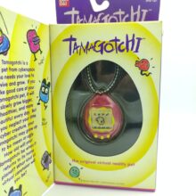 Tamagotchi Original P1/P2 Purple w/ yellow Original Bandai 1997