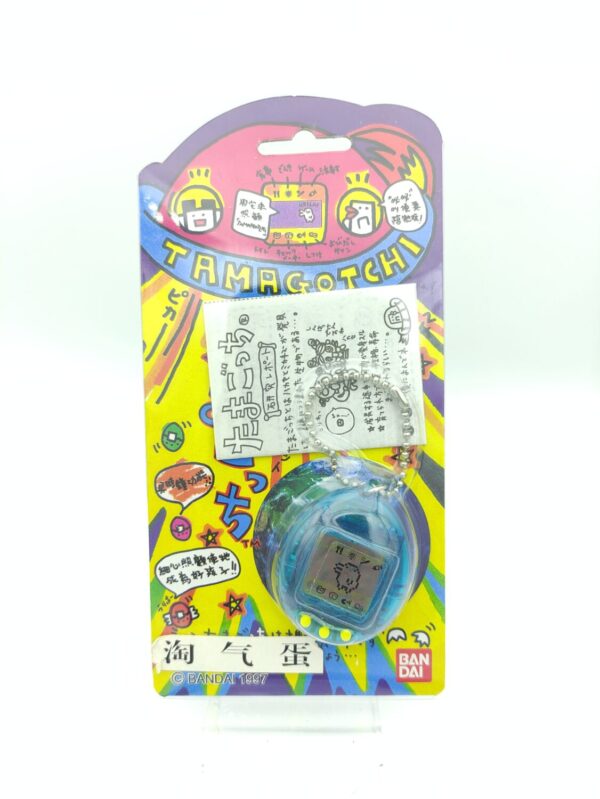 Tamagotchi Original P1/P2 Clear blue Bandai 1997 English Boutique-Tamagotchis 2