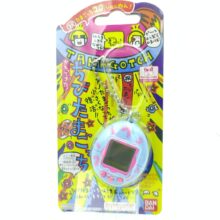 Tamagotchi Bandai Original Chibi Mini Blue w/ pink 2