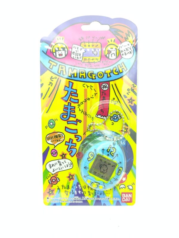 Tamagotchi Original P1/P2 Teal w/ yellow Bandai Japan 1997 Boutique-Tamagotchis 2