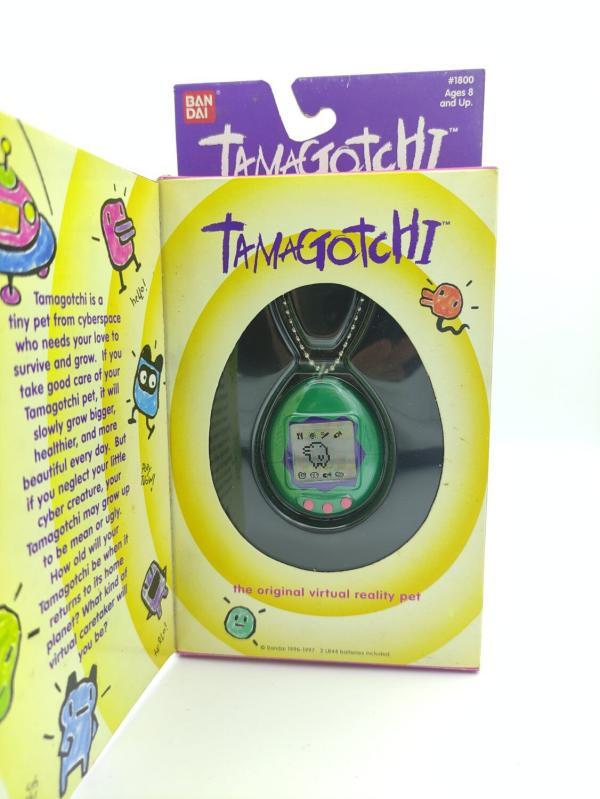 Tamagotchi Original P1/P2 Green w/ blue Bandai 1997 English Boutique-Tamagotchis 2