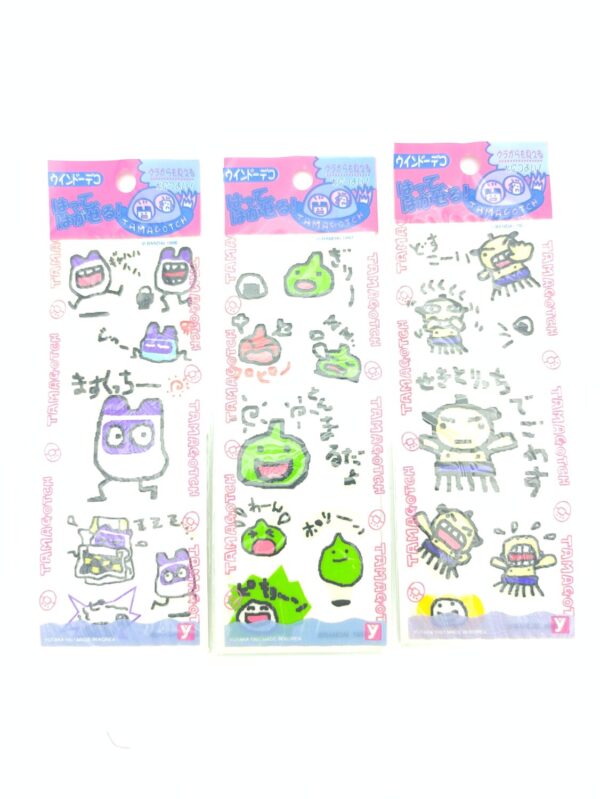 Stickers Bandai Goodies Tamagotchi 3 sheets Boutique-Tamagotchis 2