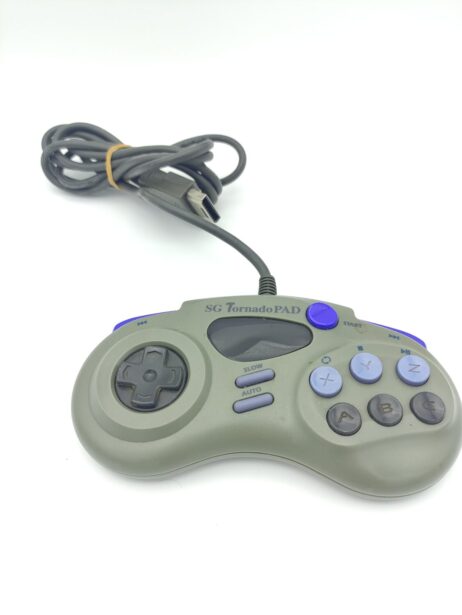 Sega Saturn Gamepad Controller Tornado pad Grey Gray 2