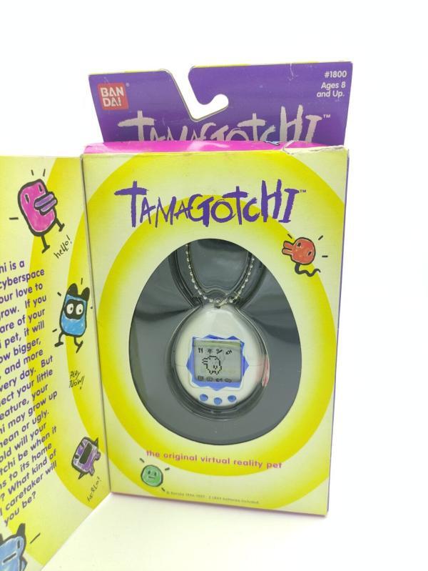 Tamagotchi Original P1/P2 White w/ blue Original Bandai 1997 Boutique-Tamagotchis 2