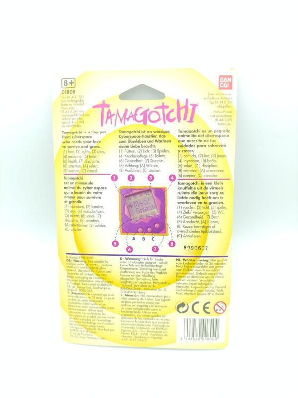 Tamagotchi Original P1/P2 Yellow w/ orange  Bandai 1997 English Boutique-Tamagotchis 3