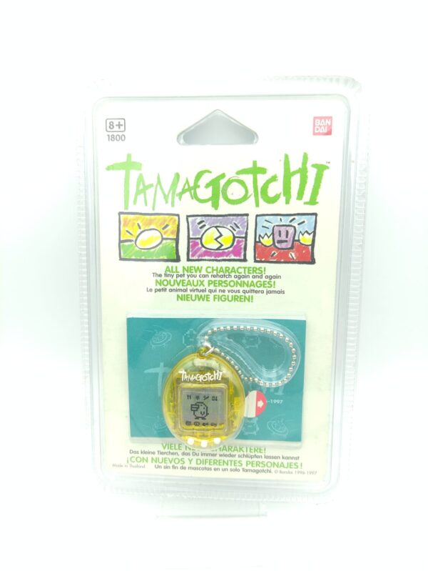 Tamagotchi Original P1/P2 Clear yellow Bandai 1997 English Boutique-Tamagotchis 2