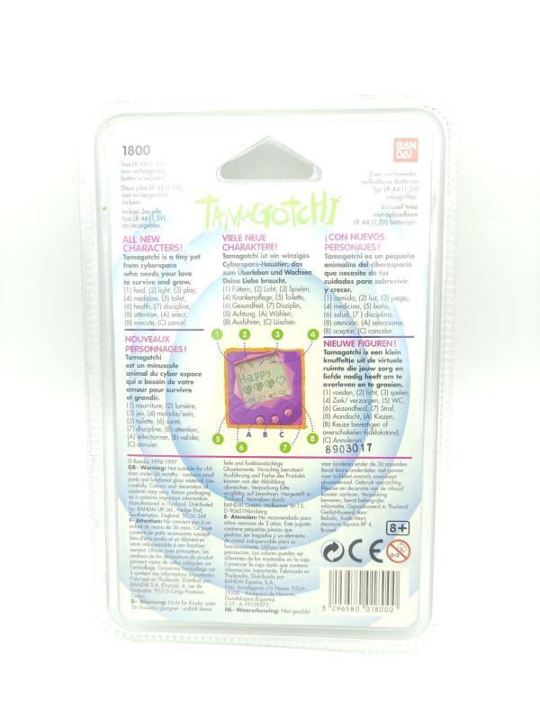 Tamagotchi Original P1/P2 Clear yellow Bandai 1997 English Boutique-Tamagotchis 3