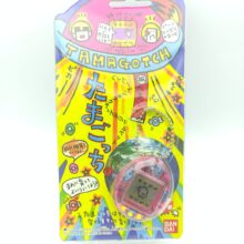 Tamagotchi Original P1/P2 Clear pink w/ blue Bandai 1997 japan
