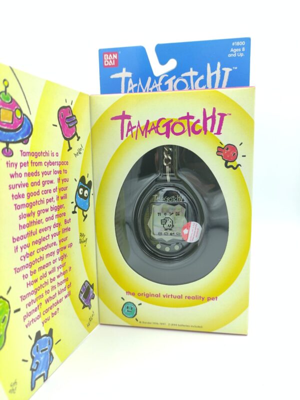 Tamagotchi Original P1/P2 black w/ grey Bandai 1997 English Boutique-Tamagotchis 2