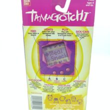 Tamagotchi Original P1/P2 blue w/ pink Bandai 1997 English 2