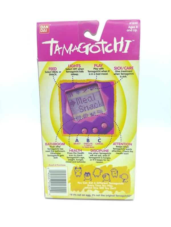 Tamagotchi Original P1/P2 blue w/ pink Bandai 1997 English Boutique-Tamagotchis 3