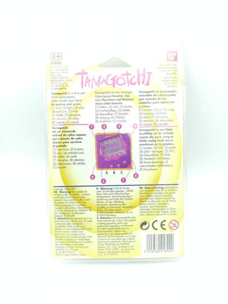 Tamagotchi Original Bandai – Version 1996 – Teal/Jaune – Japonais – Fonctionnel