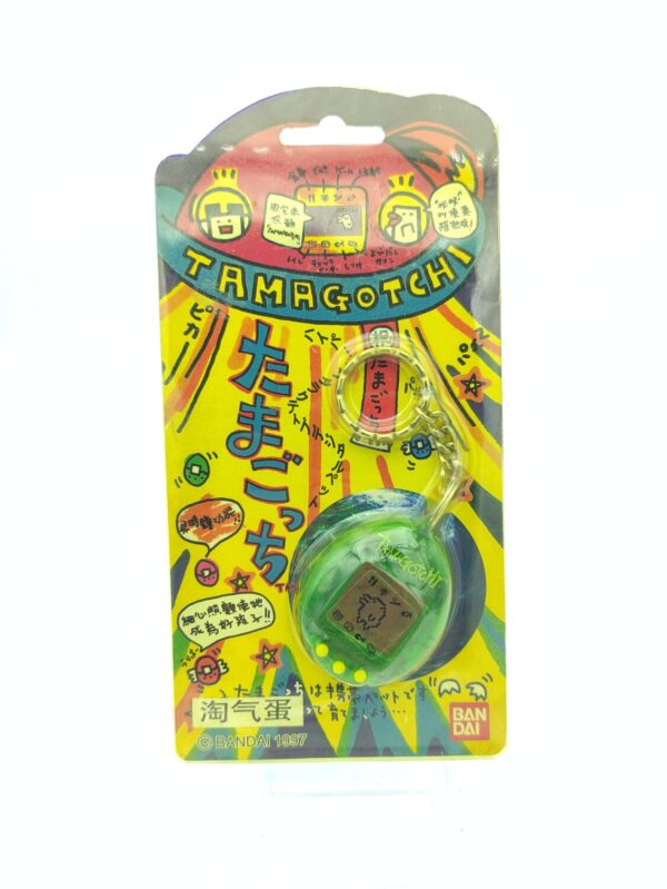 Tamagotchi Original P1/P2 Clear green Bandai 1997 English Boutique-Tamagotchis 2