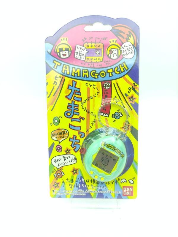 Tamagotchi Original P1/P2 Teal w/ yellow Bandai Japan 1997 Boutique-Tamagotchis 2