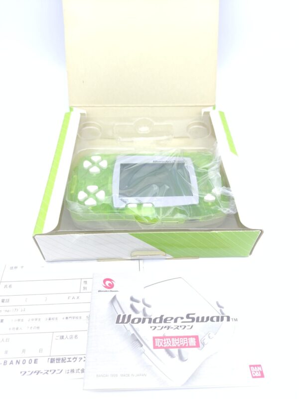 Console BANDAI WonderSwan Skeleton green WS Japan in box Boutique-Tamagotchis 2