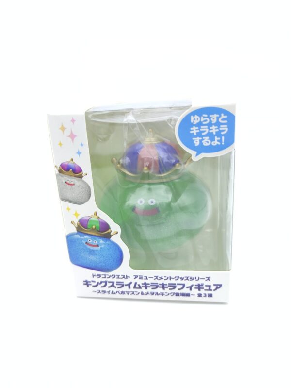 Dragon Quest Soft Monster King Slime PVC Figure spangle Clear Green Boutique-Tamagotchis 2