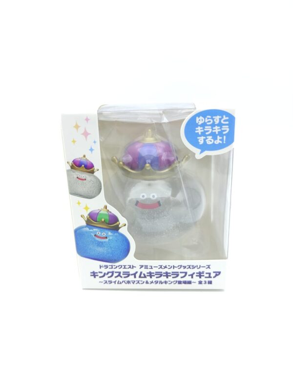 Dragon Quest Soft Monster King Slime PVC Figure spangle Clear white Boutique-Tamagotchis 2