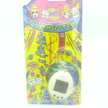 Tamagotchi Original P1/P2 Teal w/ yellow Bandai Japan 1997 8