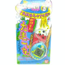 Tamagotchi Original P1/P2 Red w/ blue Bandai 1997 japan 8