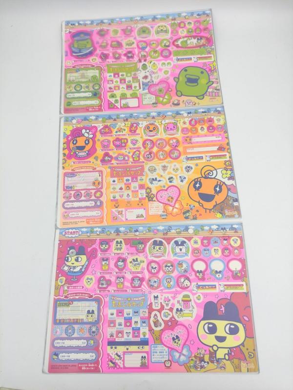 Stickers Bandai Goodies Tamagotchi sheets Boutique-Tamagotchis 3 Stickers Bandai Goodies Tamagotchi sheets Boutique-Tamagotchis 3