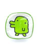 Tamagotchi Bandai Small Bag Kuchipatchi White w/ green Goodies Boutique-Tamagotchis 3