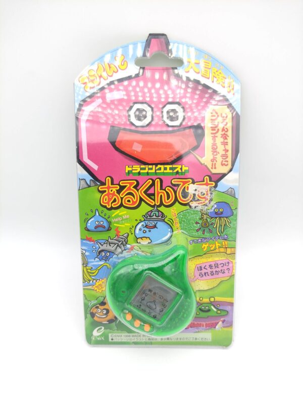 Dragon Quest Slime Virtual Pet Pedometer Arukundesu Enix Clear Green boxed Boutique-Tamagotchis 2