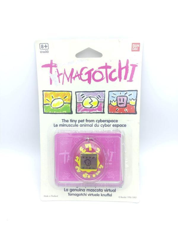 Tamagotchi Original P1/P2 Purple w/ yellow Bandai 1997 English Boutique-Tamagotchis 2