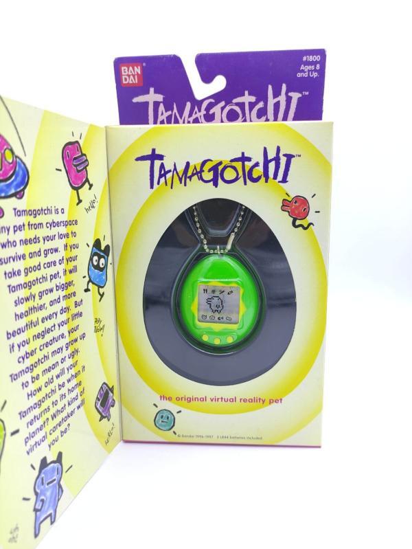 Tamagotchi Original P1/P2 Green w/ yellow Original Bandai 1997 Boutique-Tamagotchis 2