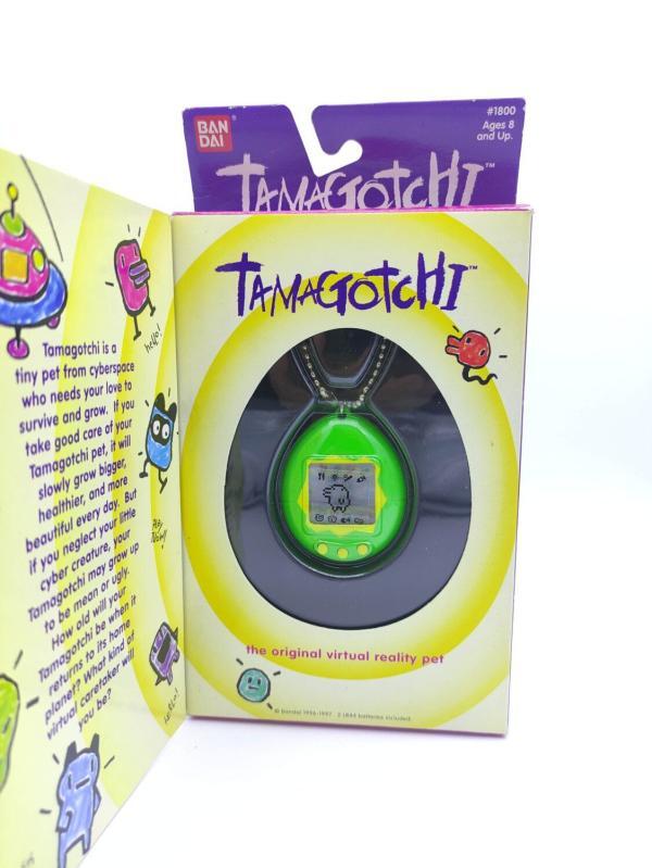 Tamagotchi Original P1/P2 Green w/ yellow Original Bandai 1997 Boutique-Tamagotchis 2