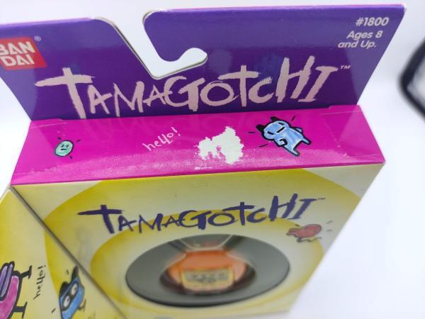 Tamagotchi Original P1/P2 orange w/ yellow Bandai 1997 English Boutique-Tamagotchis 3