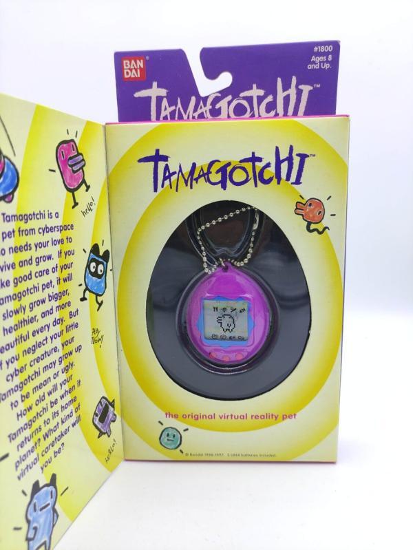 Tamagotchi Original P1/P2 Purple w/ blue Bandai 1997 English Boutique-Tamagotchis 2