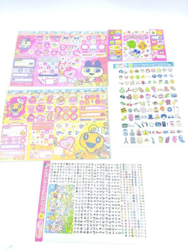 Stickers Bandai Goodies Tamagotchi 5 sheets Boutique-Tamagotchis 2