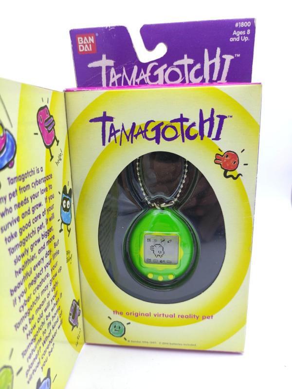 Tamagotchi Original P1/P2 Green w/ yellow Original Bandai 1997 Boutique-Tamagotchis 2