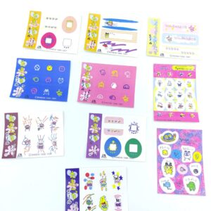 Stickers Bandai Goodies Tamagotchi 6 sheets Boutique-Tamagotchis 5