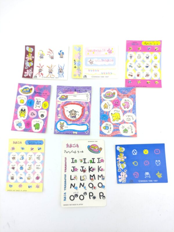 Stickers Bandai Goodies Tamagotchi 9 sheets Boutique-Tamagotchis 2