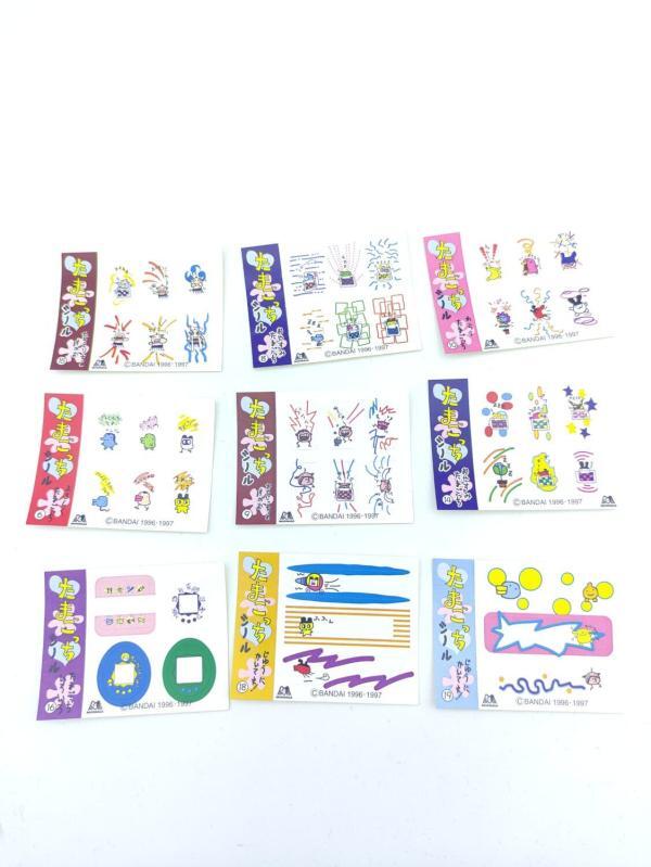 Stickers Bandai Goodies Tamagotchi 9 sheets Boutique-Tamagotchis 2