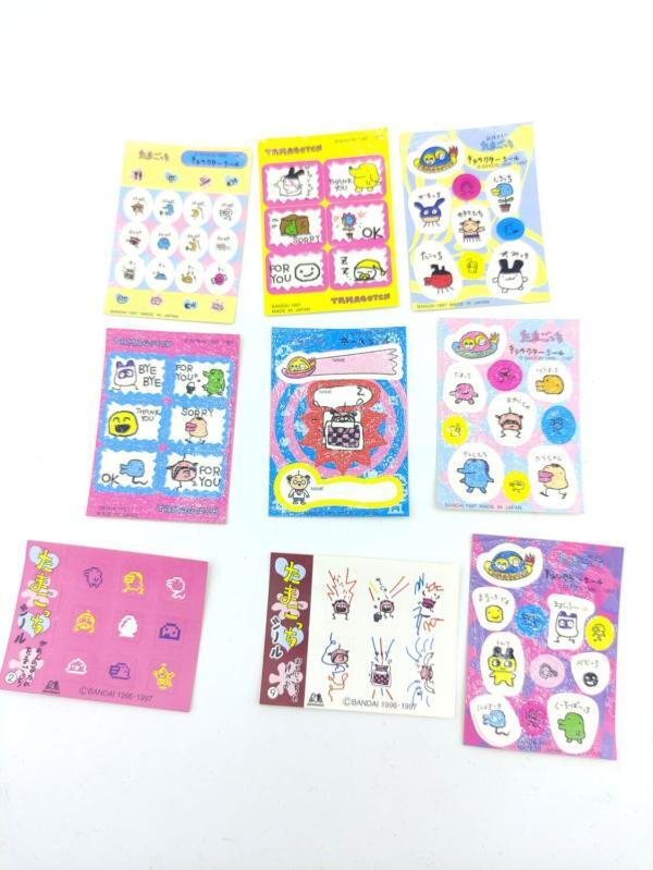 Stickers Bandai Goodies Tamagotchi 9 sheets Boutique-Tamagotchis 2