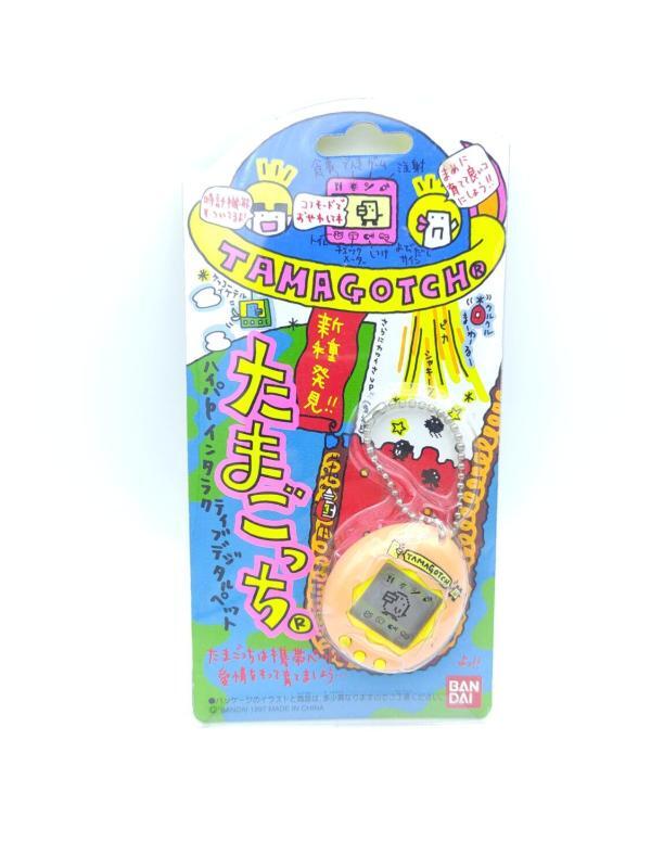 Tamagotchi Original P1/P2 Orange w/ yellow Bandai 1997 Japan Boutique-Tamagotchis 2