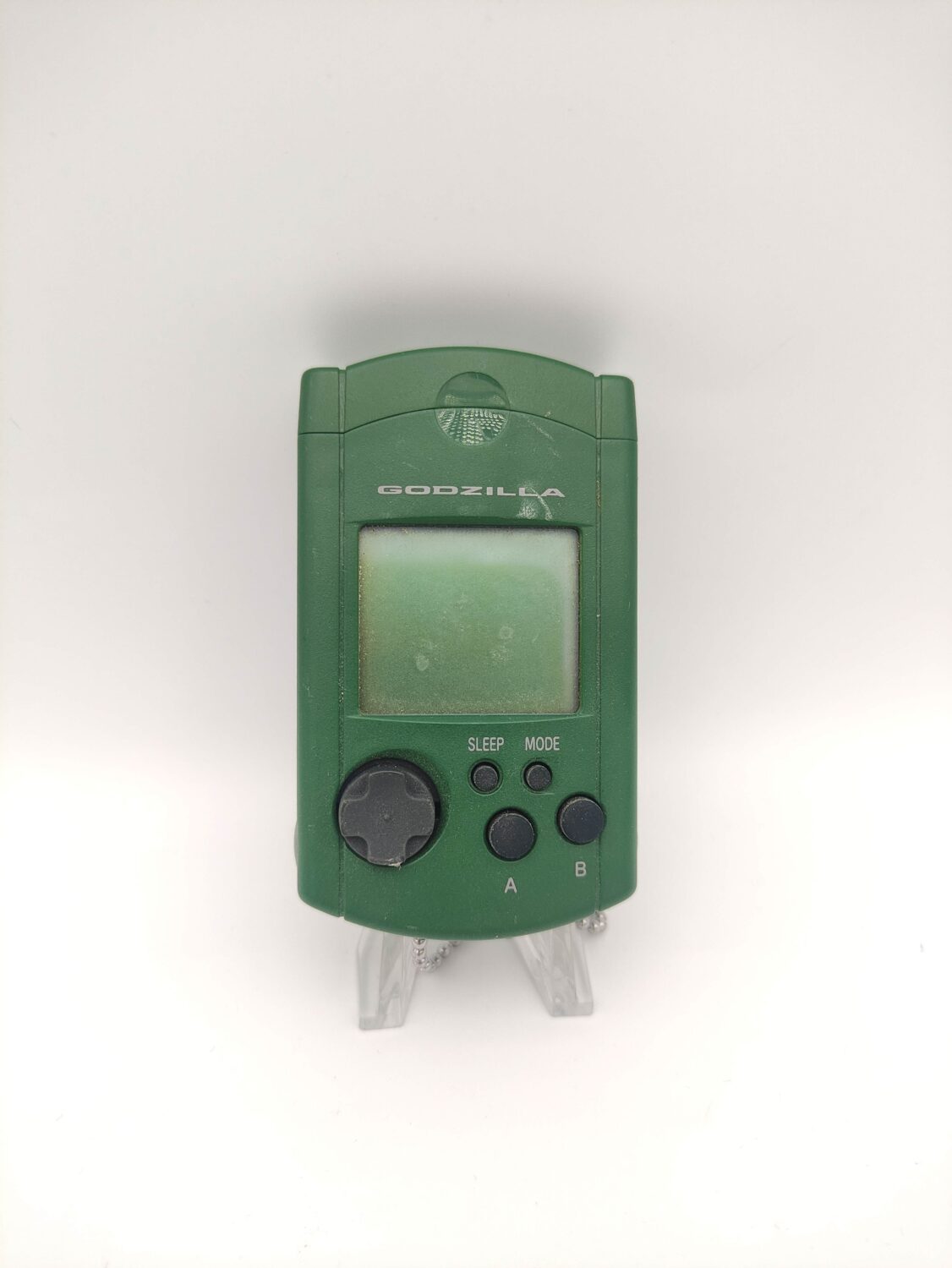 Sega Dreamcast Visual Memory Unit VMU Memory Card HKT-7000 Green Godzilla Boutique-Tamagotchis