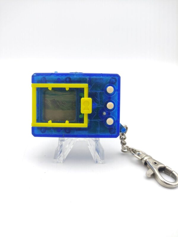 Digimon Digivice Digital Monster Ver 4 Clear blue w/ yellow Bandai Boutique-Tamagotchis 2