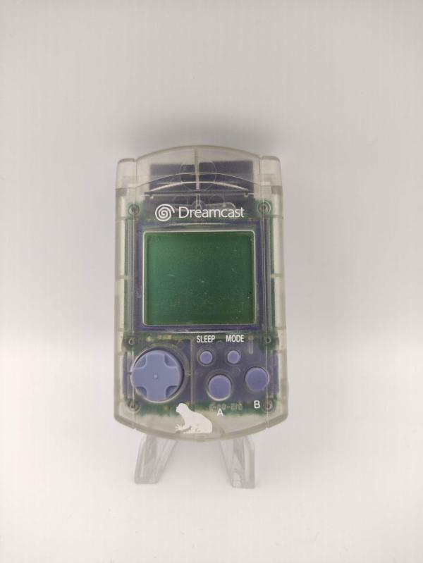 Sega Dreamcast Visual Memory Unit VMU Memory Card HKT-7000 Clear white Boutique-Tamagotchis 2
