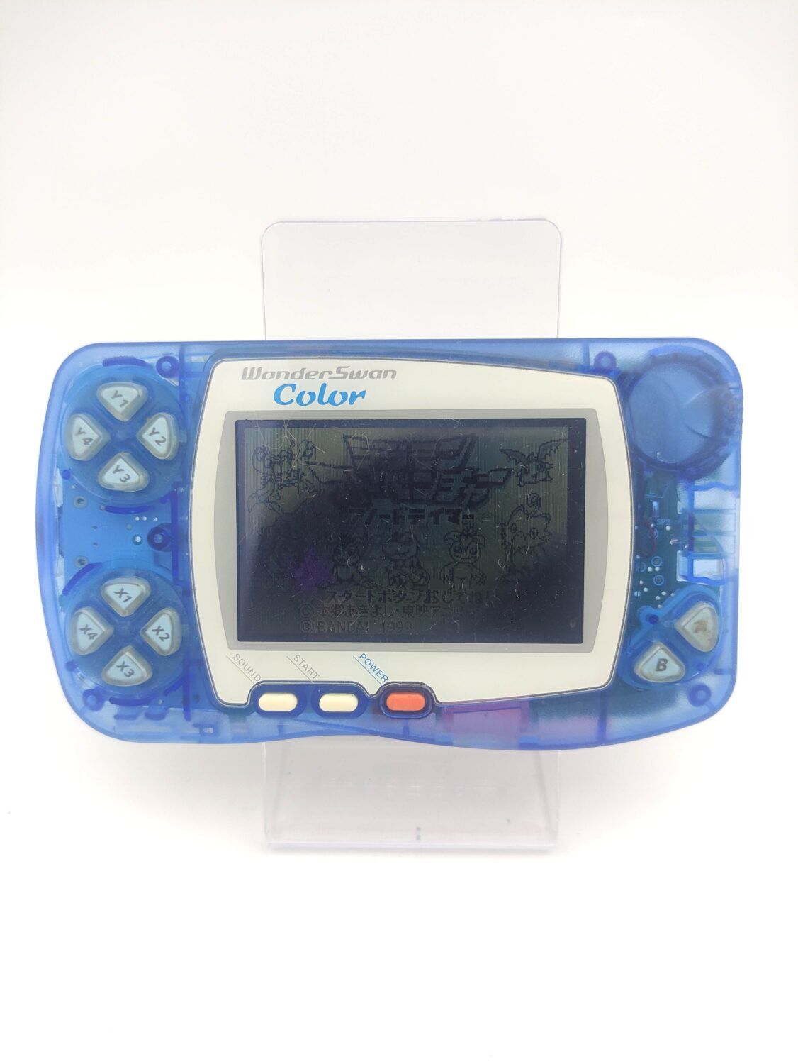 Console  BANDAI WonderSwan Color Skeleton Blue WSC Japan Boutique-Tamagotchis
