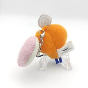 Small Plush keychain mametchi Tamagotchi orange bandai Boutique-Tamagotchis 2